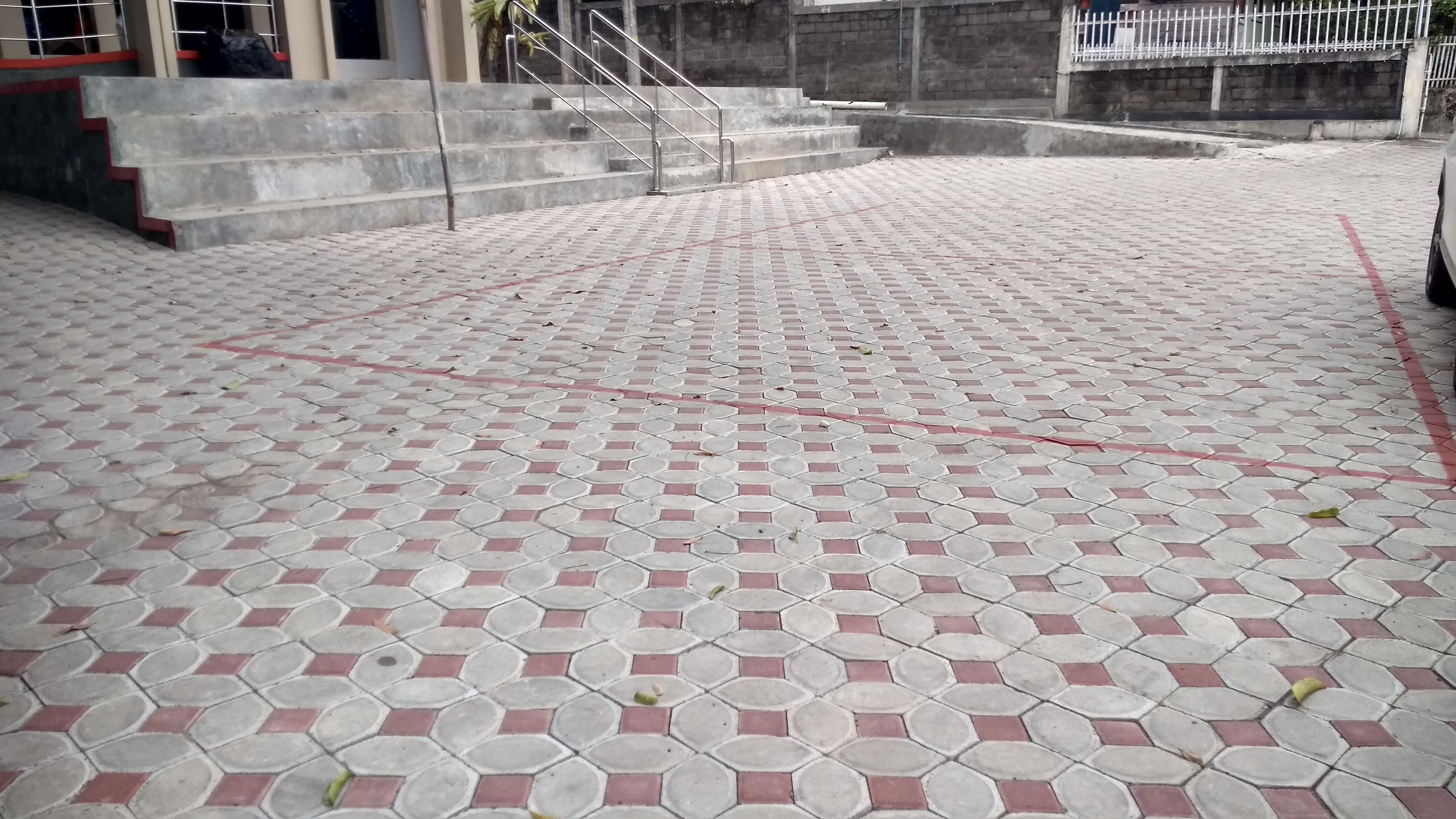 Paving Block Grass Block